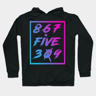 8675309 Funny Nostalgic 80s Music Hoodie